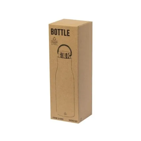 Bouteille Isotherme Écologique Thermique - Prismix Matières : Polycarbonate (PC) Couleurs : orange marquage laser ultra précis