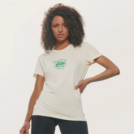 T-shirt personnalisé 100% coton recyclé 150g - RE CRUSADER Taille textile : S Couleurs : bleu aqua livraison express 24h 48h