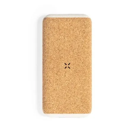 Chargeur Écologique Personnalisé 8000 mAh Limerick Matières : polyéthylène (PE) Couleurs : vert citron objet promotionnel éco-re