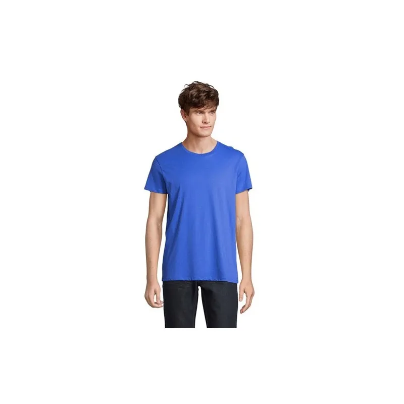 T-shirt personnalisé 100% coton recyclé 150g - RE CRUSADER Taille textile : 3XL Couleurs : vert bouteille marquage couleur éclat