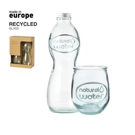 Set Hasleg : Bouteille et Verres Écologiques