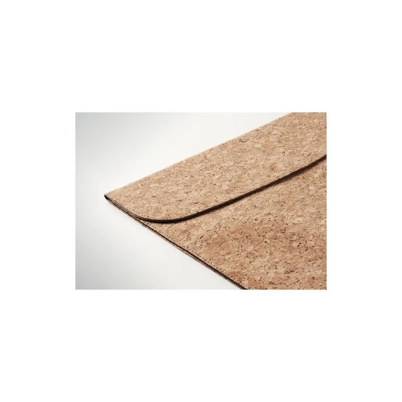 Sacoche éthique en liège personnalisée - Objet publicitaire GRACE Matières : coton Taille textile : 3XL Couleurs : blanc marquag