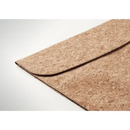 Sacoche éthique en liège personnalisée - Objet publicitaire GRACE Matières : coton Taille textile : 3XL Couleurs : blanc marquag