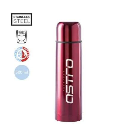 Bouteille Isotherme Personnalisée 500ml Économique Tancher Matières : PVC Couleurs : naturel accessoire événementiel unique