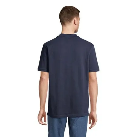 Polo bio écologique et confortable 210g personnalisé - PEGASE Taille textile : XS Couleurs : rouge vif objet promo petit budget