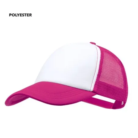 Casquette Personnalisable Écologique pour Entreprises Zodak Matières : nylon Couleurs : rouge objet promotionnel éco-responsable