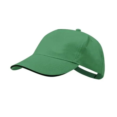 Casquette Personnalisée Publicitaire Kisse Matières : acier Couleurs : vert citron cadeau entreprise pas cher