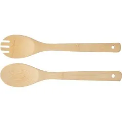 Couverts à salade en bambou Charlotte