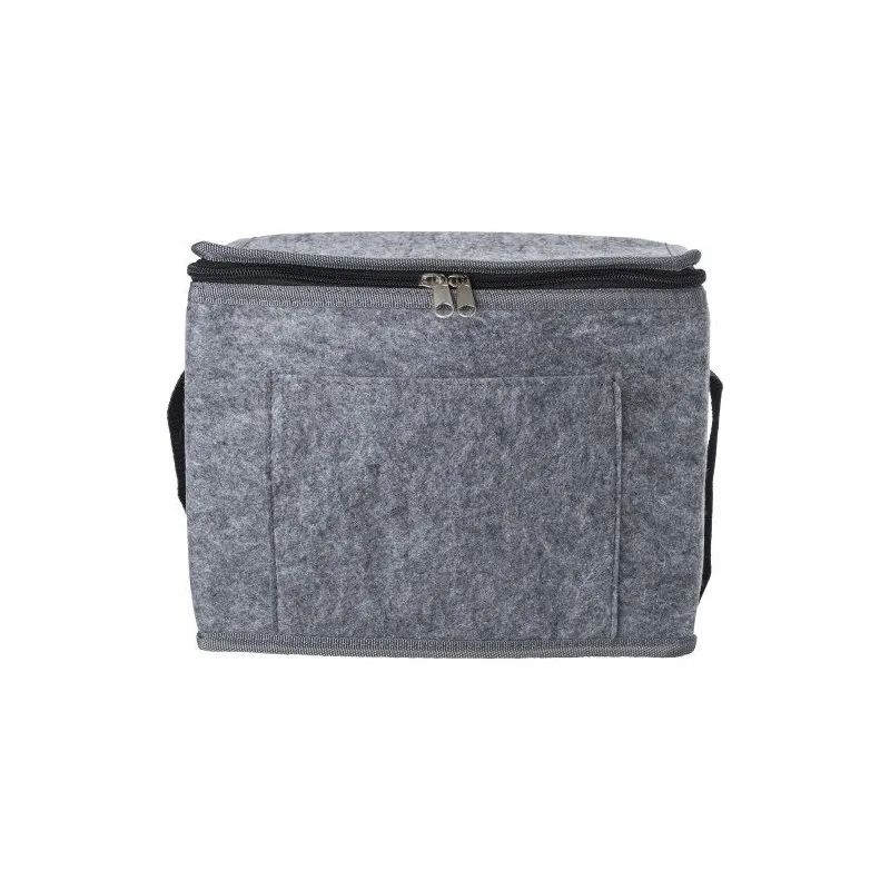 Sac isotherme écologique en feutre rPET Mason Matières : microfibre Couleurs : noir