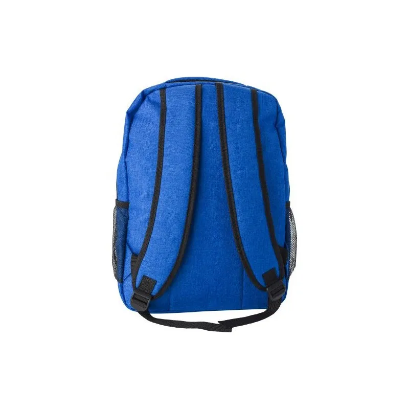 Sac à dos porte-ordinateur en polyester 600D personnalisé Glynn Matières : nylon Couleurs : bleu cobalt objet promotionnel éco-r