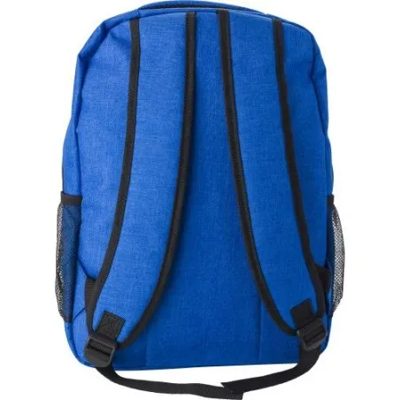 Sac à dos porte-ordinateur en polyester 600D personnalisé Glynn Matières : nylon Couleurs : bleu cobalt objet promotionnel éco-r