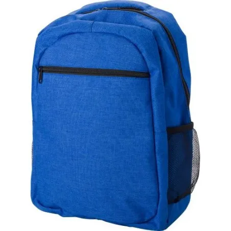 Sac à dos porte-ordinateur en polyester 600D personnalisé Glynn Matières : nylon Couleurs : bleu cobalt goodies entreprise desig