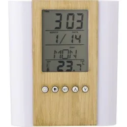 Pot à crayons multifonctions en bambou et plastique 2