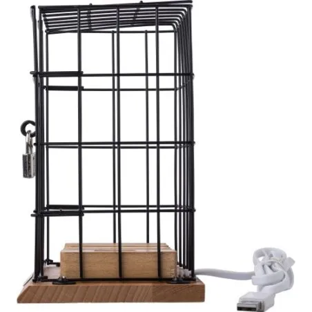 Support Smartphone Personnalisé Écologique Adam Matières : acier Couleurs : jaune personnalisable avec votre logo