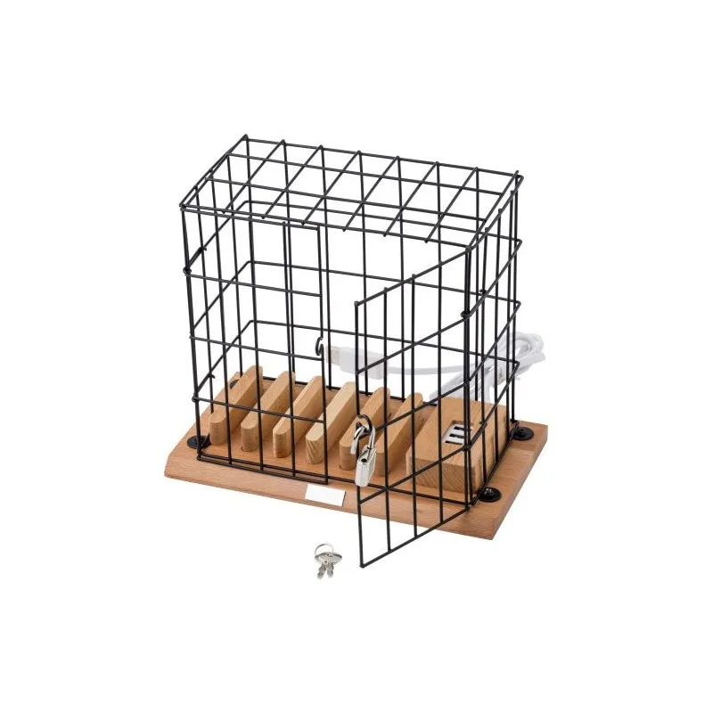 Support Smartphone Personnalisé Écologique Adam Matières : acier Couleurs : jaune goodies publicitaire événementiel