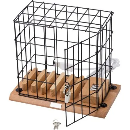 Support Smartphone Personnalisé Écologique Adam Matières : acier Couleurs : jaune goodies publicitaire événementiel