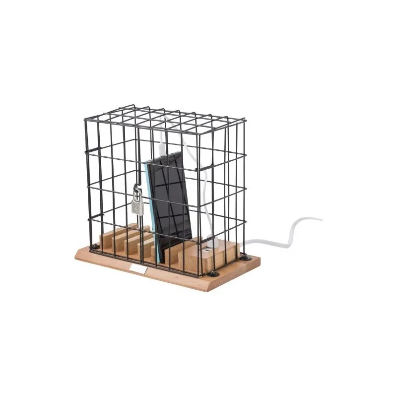 Support Smartphone Personnalisé Écologique Adam Matières : acier Couleurs : jaune impression haute définition