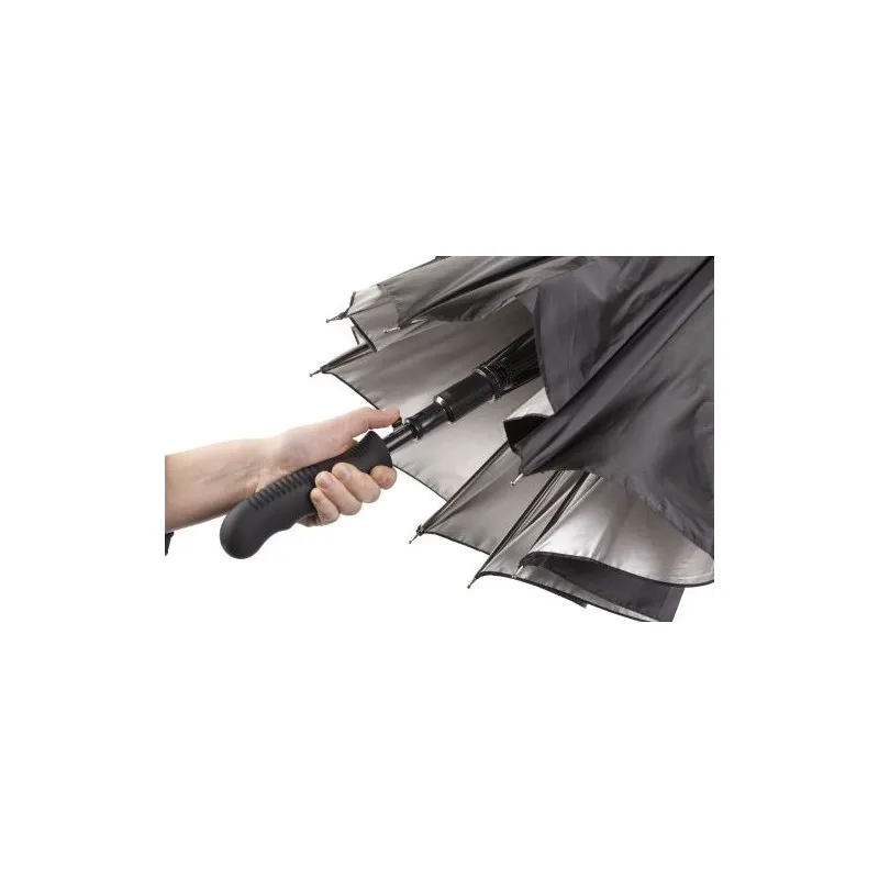 Parapluie automatique élégant et pratique pour golf Ramona Matières : acier Couleurs : blanc impression haute définition