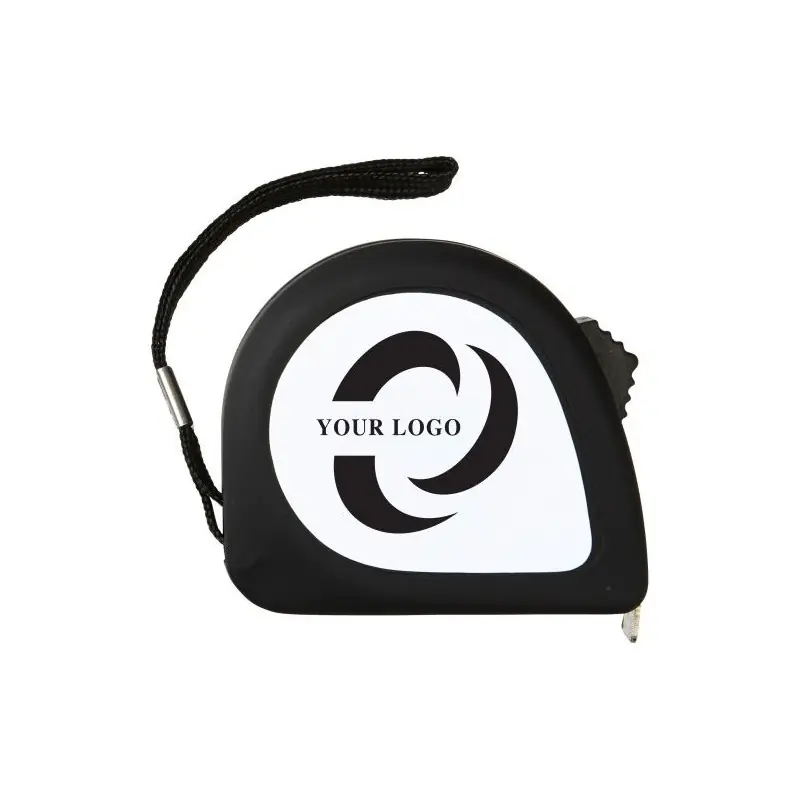 Mètre-ruban personnalisé en plastique de 2 m Arianne Matières : bois Couleurs : vert cadeau entreprise pas cher