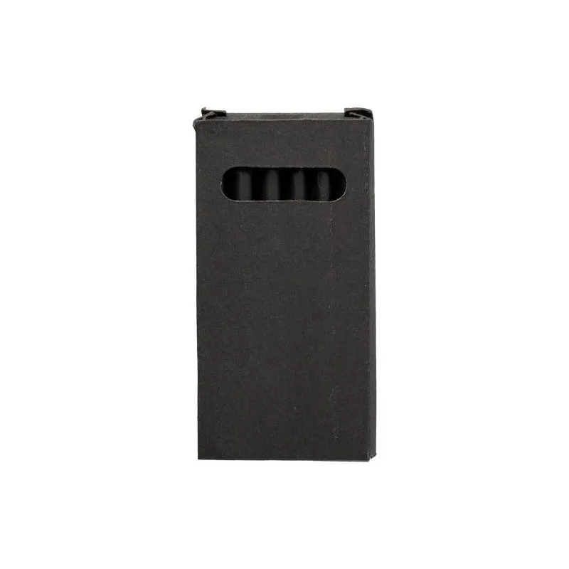 Set de 6 crayons personnalisés Holger pas cher Couleurs : rouge goodies publicitaire événementiel