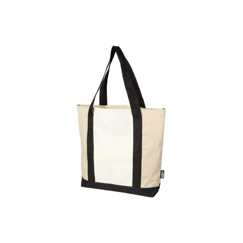 Sac shopping écologique en rPET personnalisé - Carl Couleurs : bleu royal personnalisable avec votre logo