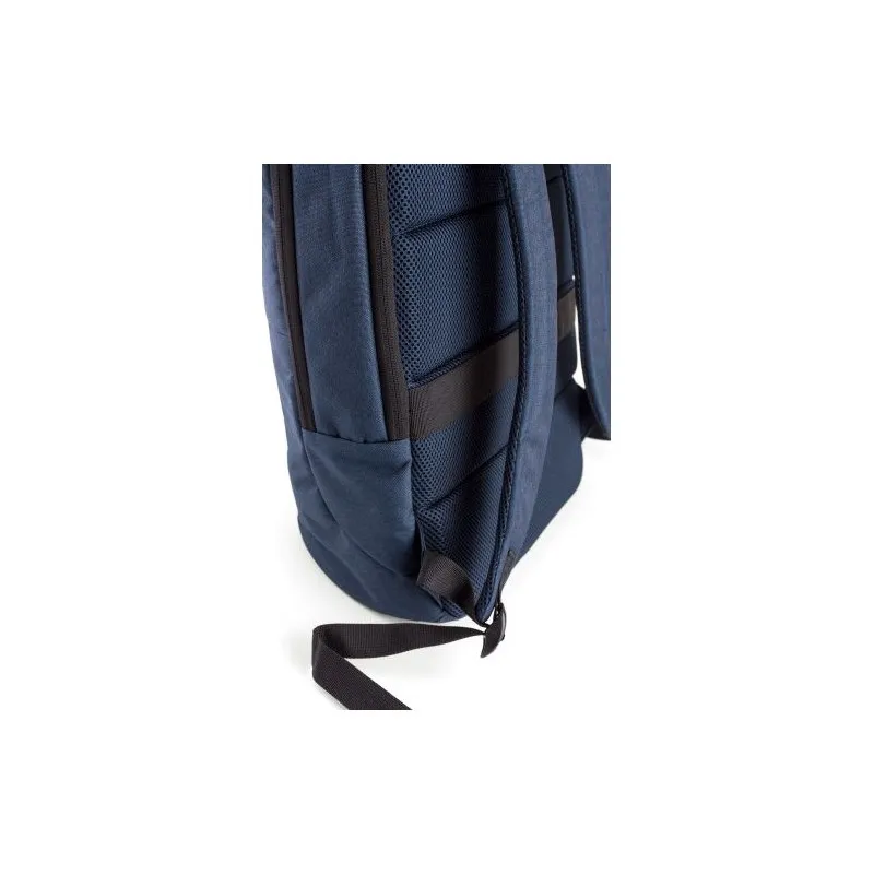 Sac à dos porte-ordinateur en polyester 600D personnalisé Nicolas Matières : bambou Couleurs : noir personnalisation rapide en F