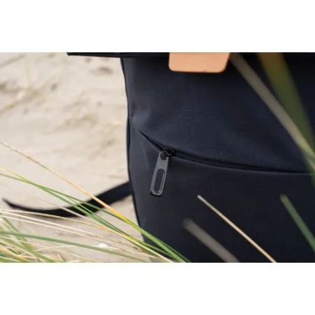 Sac à dos écologique porte-ordinateur en polyester 600D personnalisé - Appolo Matières : ABS Couleurs : vert livraison express 2