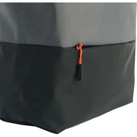 Sac à dos écologique en polyester 500D porte-ordinateur - Indigo Matières : ABS Couleurs : noir accessoire événementiel unique