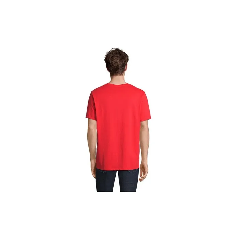 T-Shirt bio personnalisé pas cher - idéal pour votre marque - LEGEND Taille textile : 3XL Couleurs : rouge vif livraison express