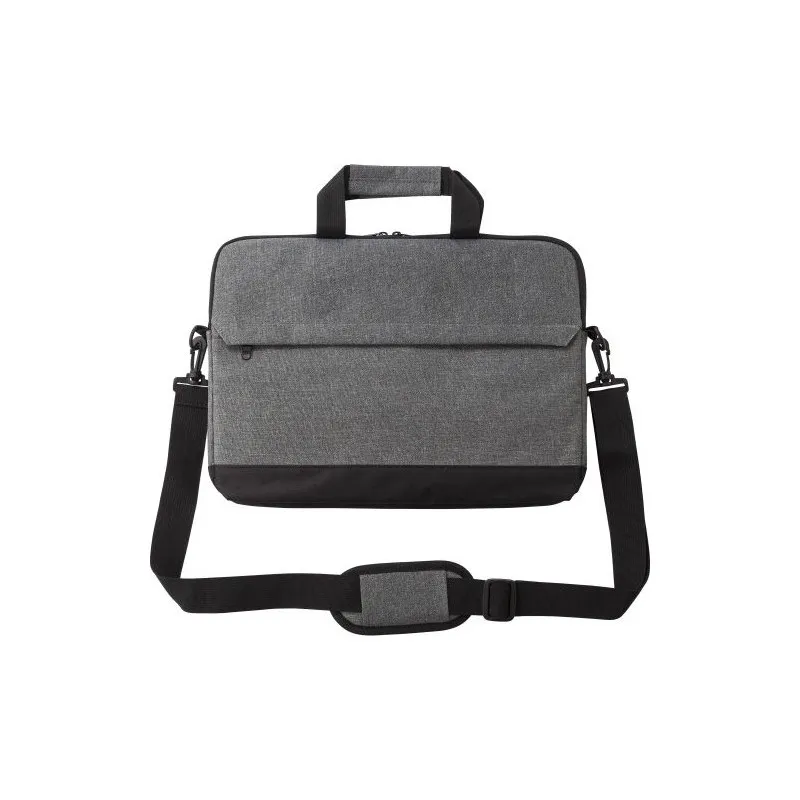 Sacoche porte-ordinateur pratique et élégante en polyester Seraphina Matières : PET recyclé Couleurs : jaune personnalisable ave