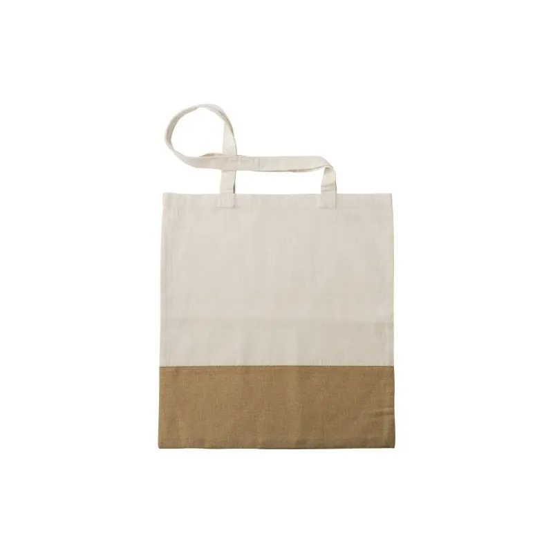 Sac shopping écologique en coton - Cadeau personnalisé Kyler Matières : PET recyclé Couleurs : vert foncé goodies publicitaire é