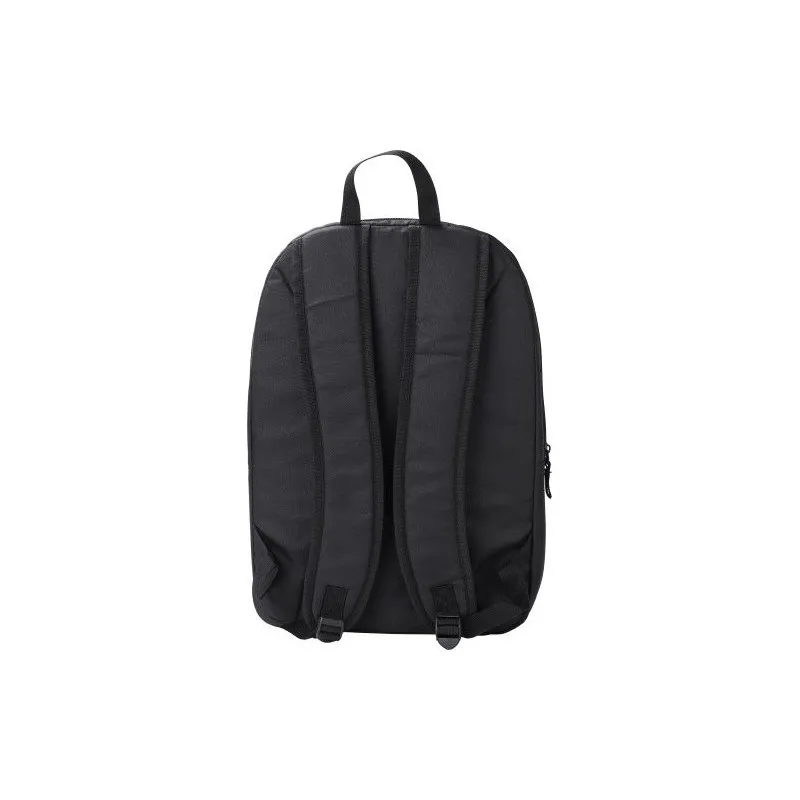 Sac à dos écologique porte-ordinateur en polyester rPET - Phineas Matières : PET Couleurs : noir cadeau entreprise pas cher