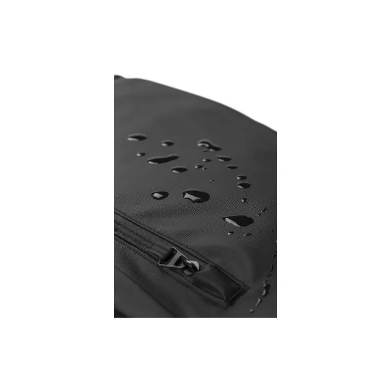 Sac à dos déperlant en polyester personnalisé Brecken Matières : acier inoxydable Couleurs : bleu marine goodies entreprise desi