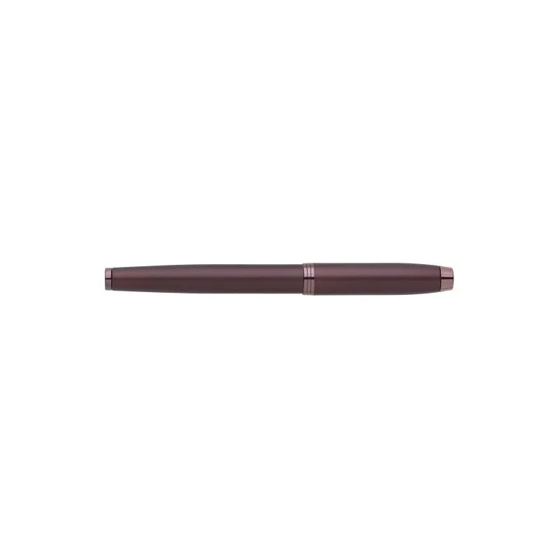 Roller Monochrome Personnalisé Pas Cher - Stylo Premium Parker IM Matières : acier inoxydable Couleurs : bois personnalisation r