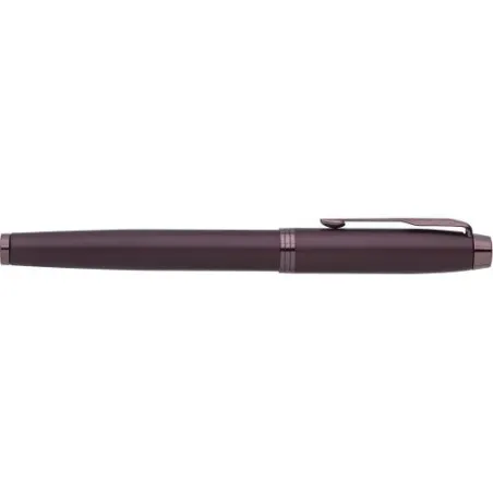 Roller Monochrome Personnalisé Pas Cher - Stylo Premium Parker IM Matières : borosilicate Couleurs : transparent impression haut