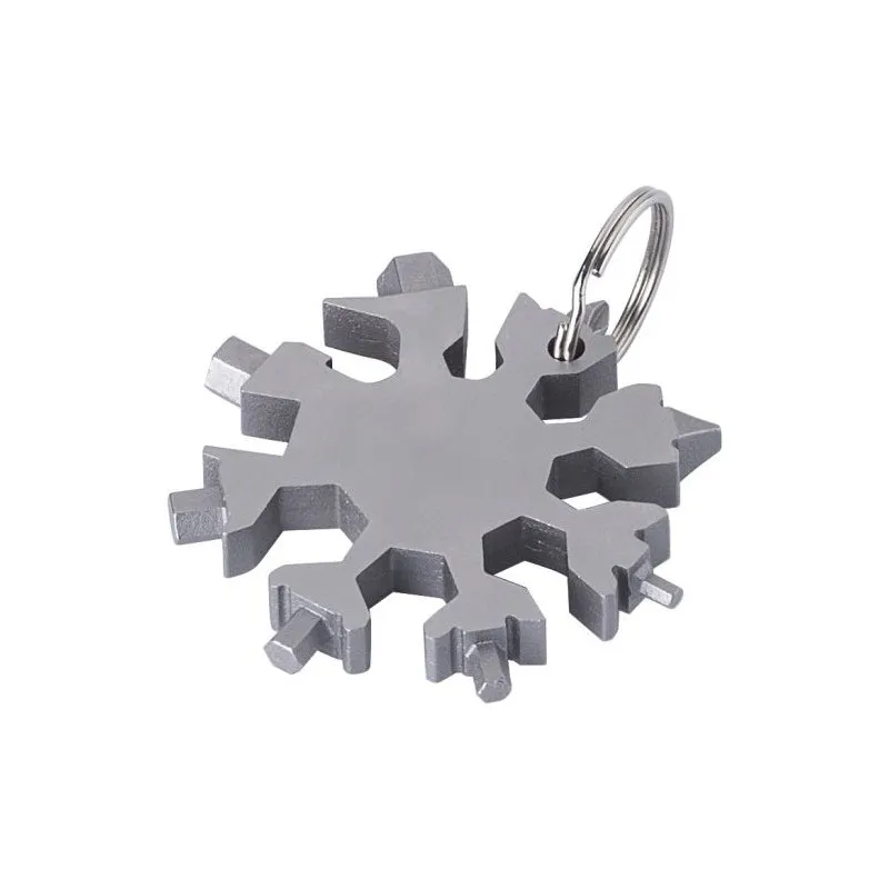 Outil multifonction personnalisé en acier inoxydable - Abel Matières : aluminium Couleurs : rouge personnalisable avec votre log