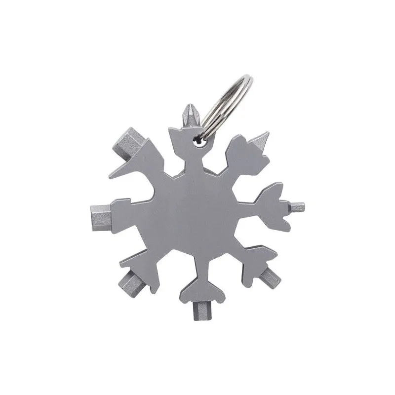 Outil multifonction personnalisé en acier inoxydable - Abel Matières : aluminium Couleurs : rouge goodies publicitaire événement