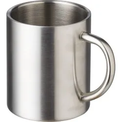 Mug personnalisé double paroi en acier inoxydable Braylen Matières : aluminium Couleurs : doré 2