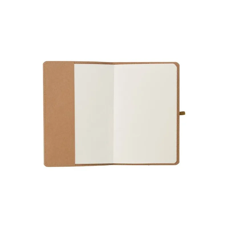 Carnet A5 personnalisé en papier kraft - Johanna Matières : Polycarbonate (PC) Couleurs : assortiment objet promotionnel éco-res