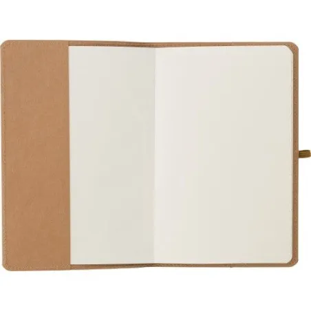 Carnet A5 personnalisé en papier kraft - Johanna Matières : Polycarbonate (PC) Couleurs : assortiment objet promotionnel éco-res