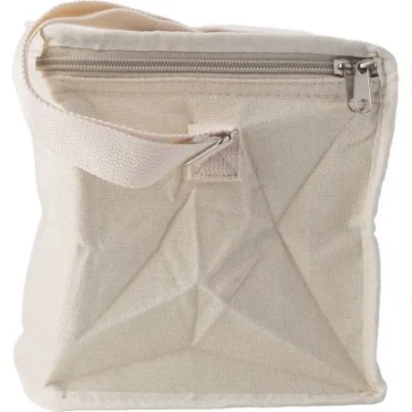 Sac isotherme personnalisé en toile Misha Matières : PET Couleurs : blanc cadeau entreprise pas cher