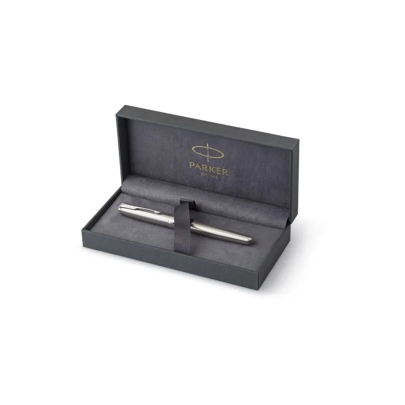 Stylo publicitaire personnalisé en acier inoxydable Roller Sonnet Matières : acier inoxydable Couleurs : blanc impression haute 