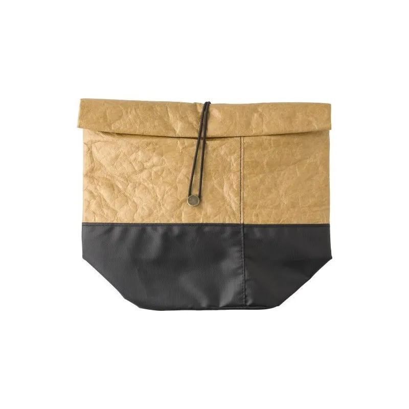 Sac isotherme écologique en non-tissé et polyester 600D Kerry Matières : grès Couleurs : blanc