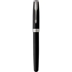 Stylo de Luxe Personnalisé Roller Parker Sonnet pas cher Matières : grès Couleurs : noir 2