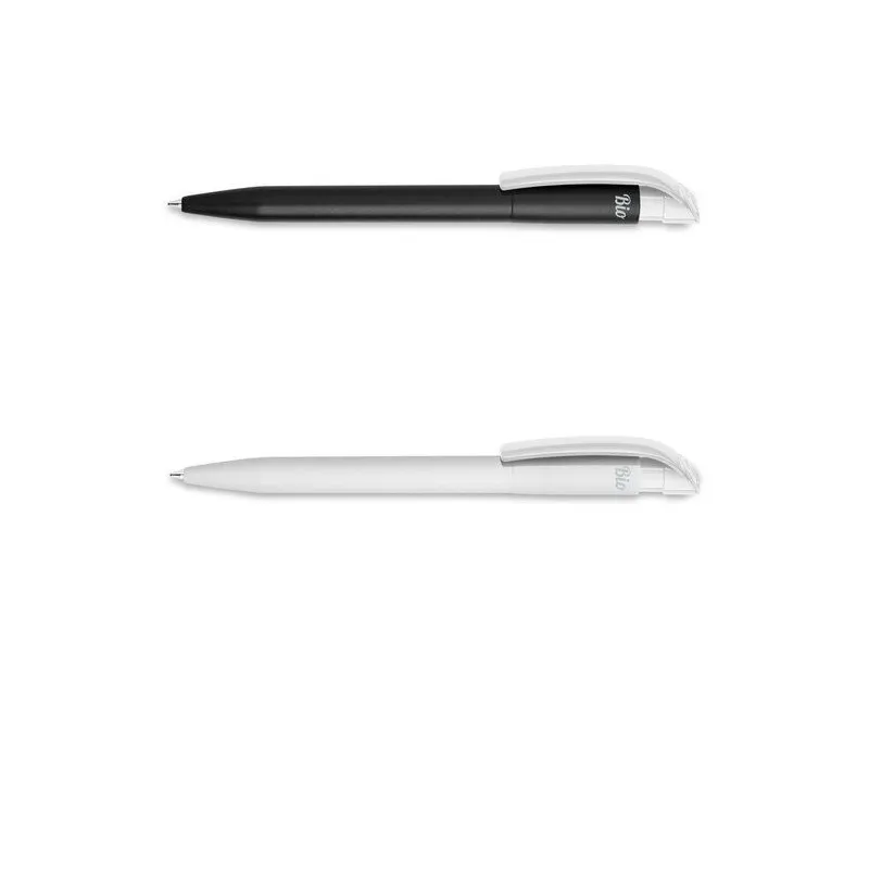 Stylo à bille écologique BIO PLA personnalisé S45 - Cadeau d'entreprise Matières : aluminium recyclé&nbsp; Couleurs : bleu objet prom