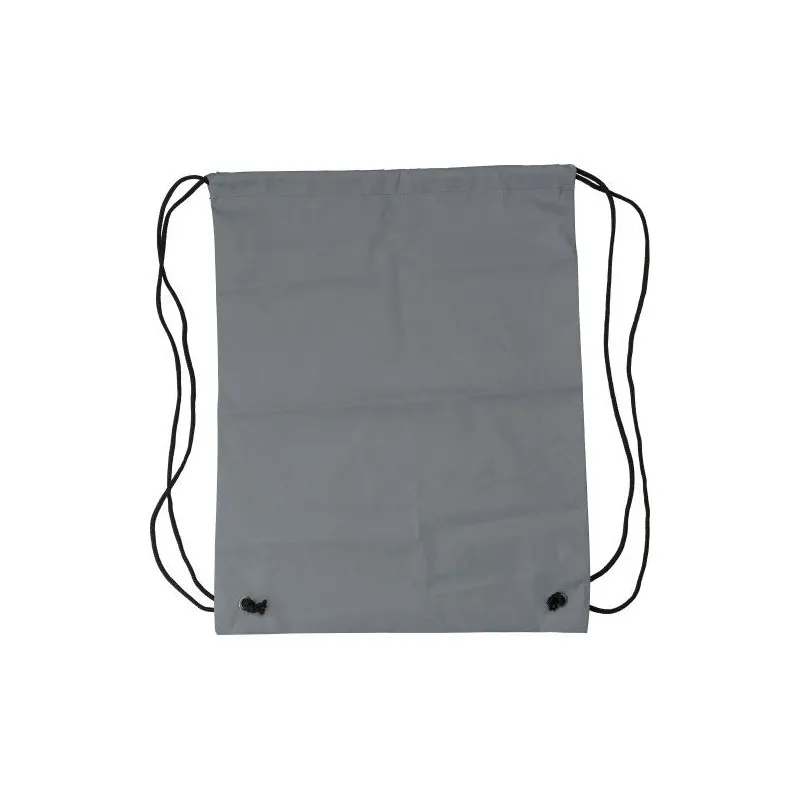 Sac à dos réfléchissant en fibre synthétique, modèle Melila Matières : bois Couleurs : marron personnalisable avec votre logo