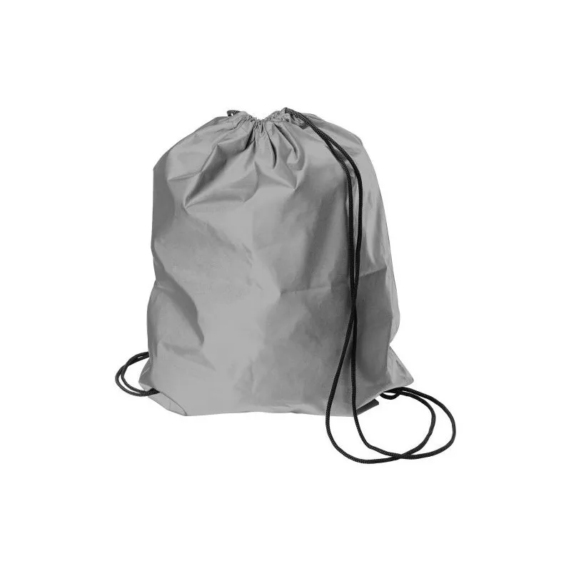 Sac à dos réfléchissant en fibre synthétique, modèle Melila Matières : bois Couleurs : marron goodies publicitaire événementiel