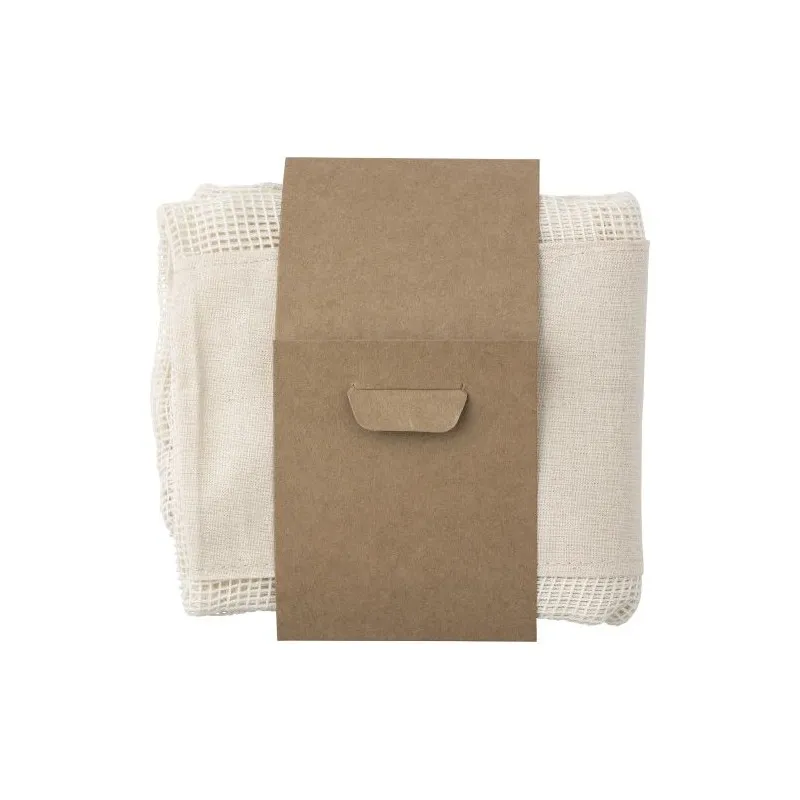 Set de 3 sacs filets en coton Adele