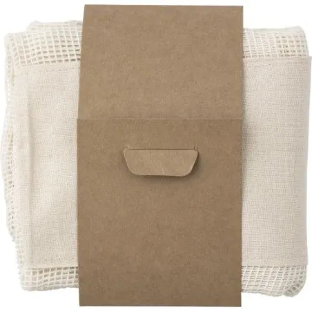 Set de 3 sacs filets en coton Adele