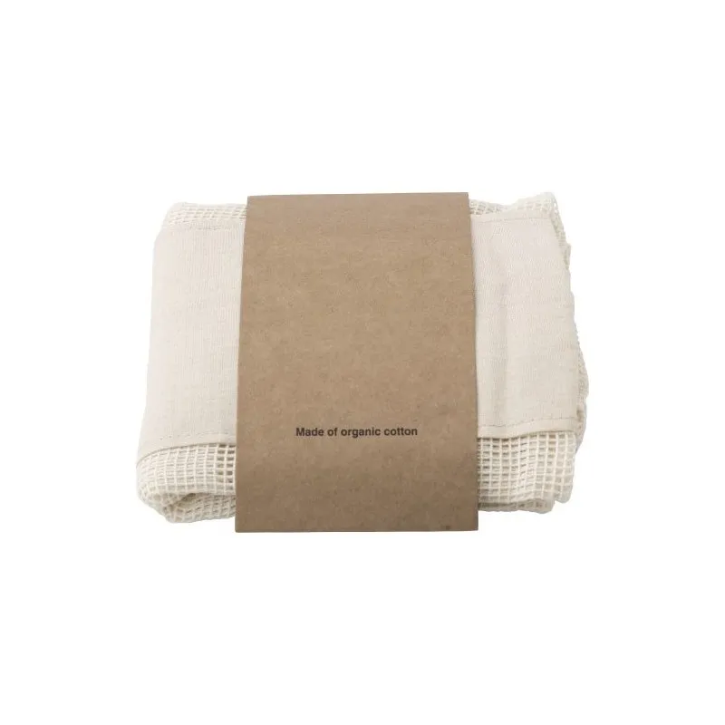 Set de 3 sacs filets en coton Adele